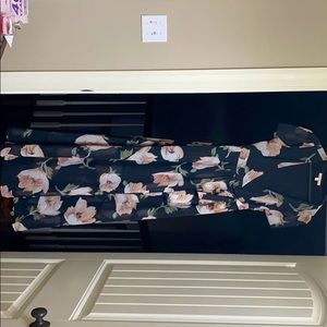 Dress with see through bottom